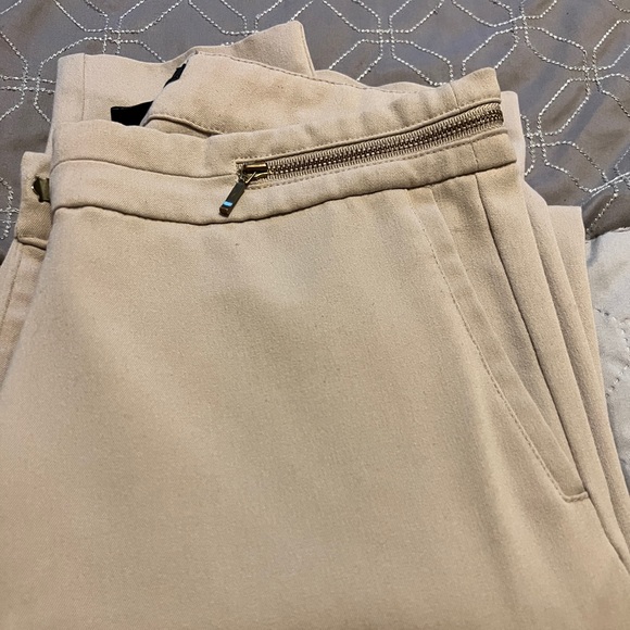 H&M Pants & Jumpsuits Size 4 Hm Beige Suit Pants Poshmark